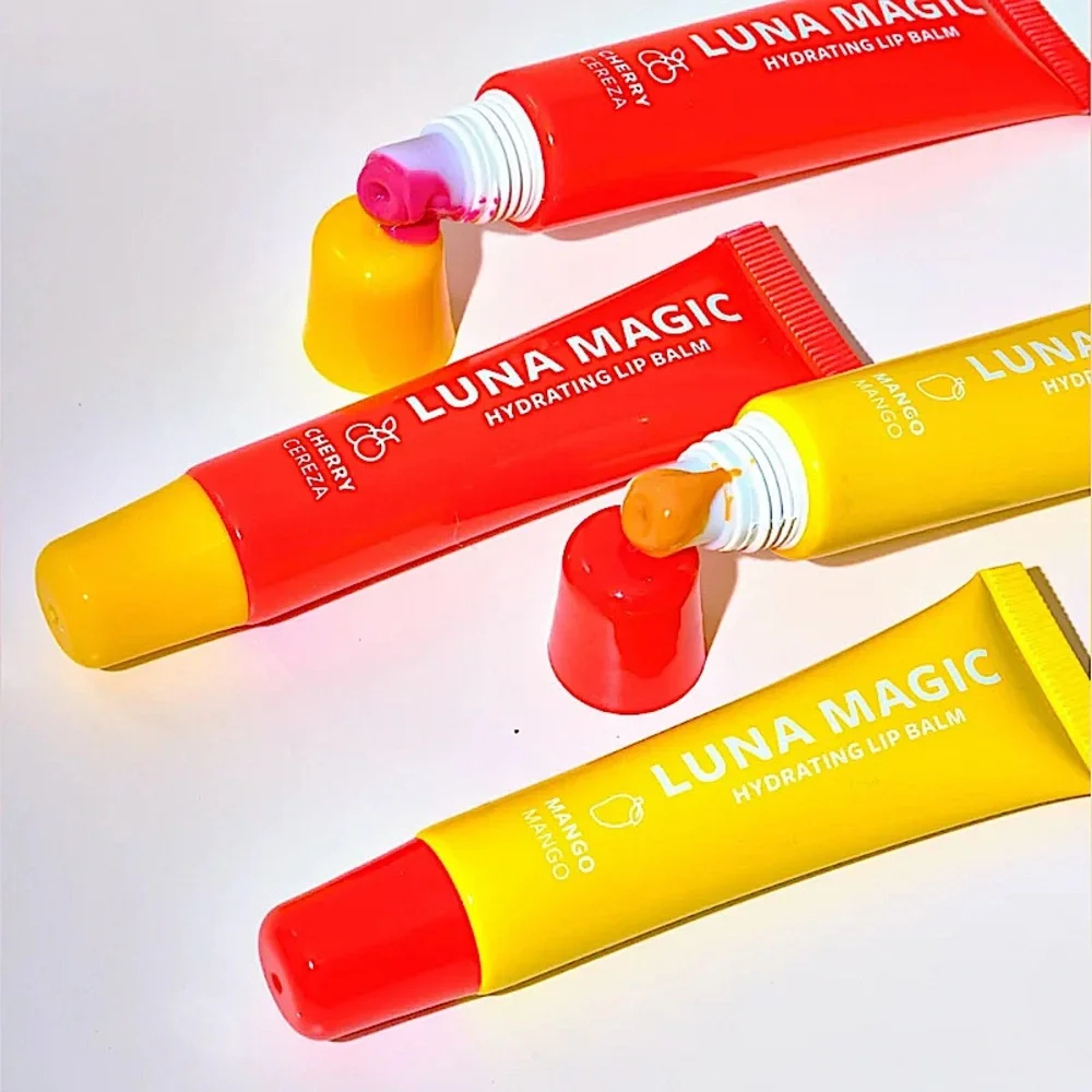 NIB: 2 in 1- Luna Magic Hydrating Lip Balm Duo- Mango 🥭 & Cherry 🍒!